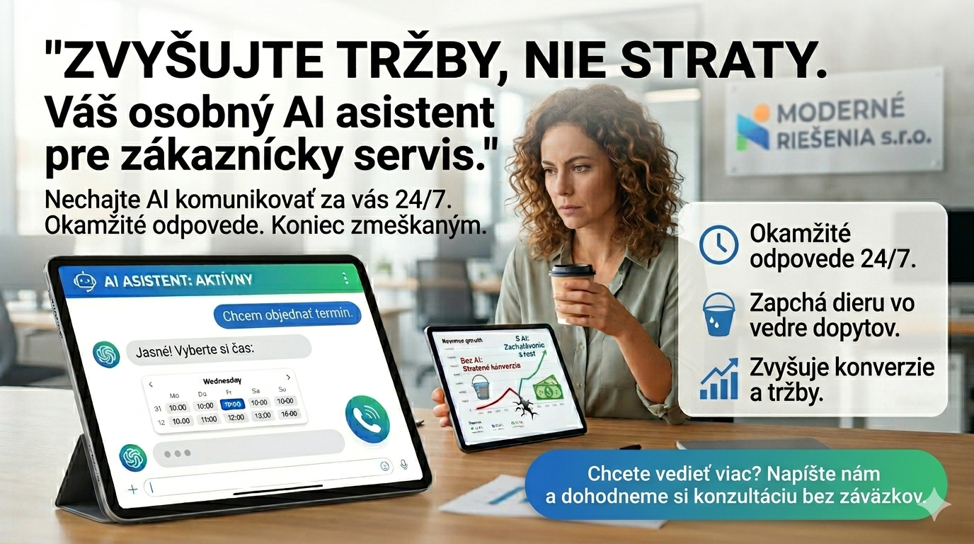 AI asistent ktory vam zvysi trzby